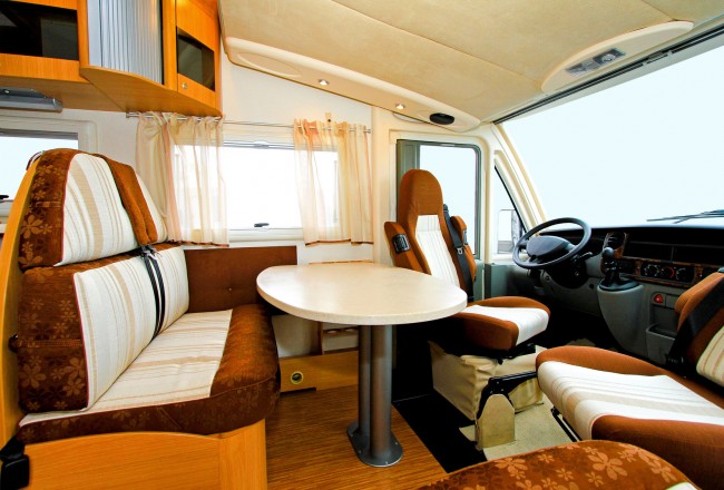 Camper dining room